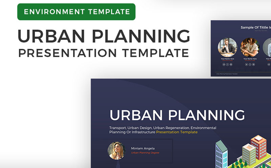 Kentsel Planlama PowerPoint Teması