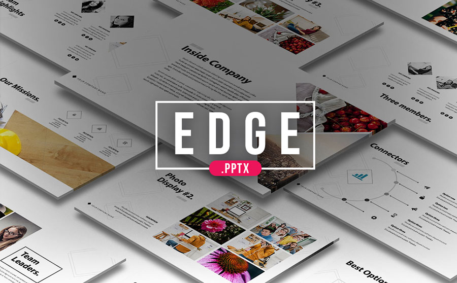 Edge PowerPoint Sunum Teması